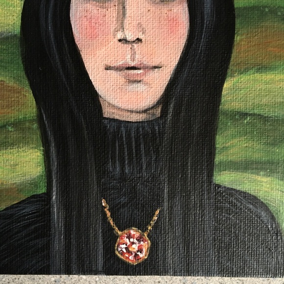 Original Artwork - “She Wolf” 5x7" Acrylic on Canvas board - Picture 9 of 9